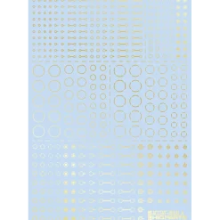 Accent Decal A - Wheel Gold