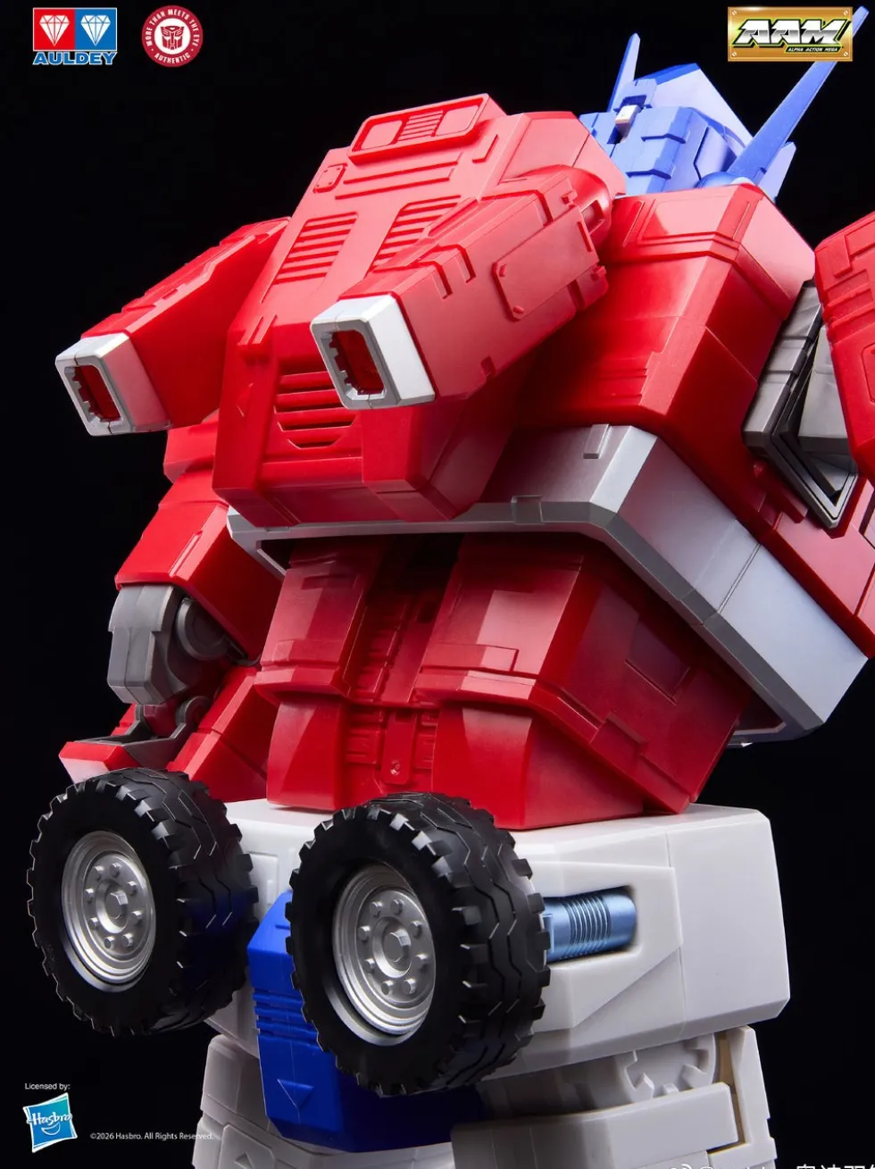 Alpha Action Mega Transformers Optimus Prime