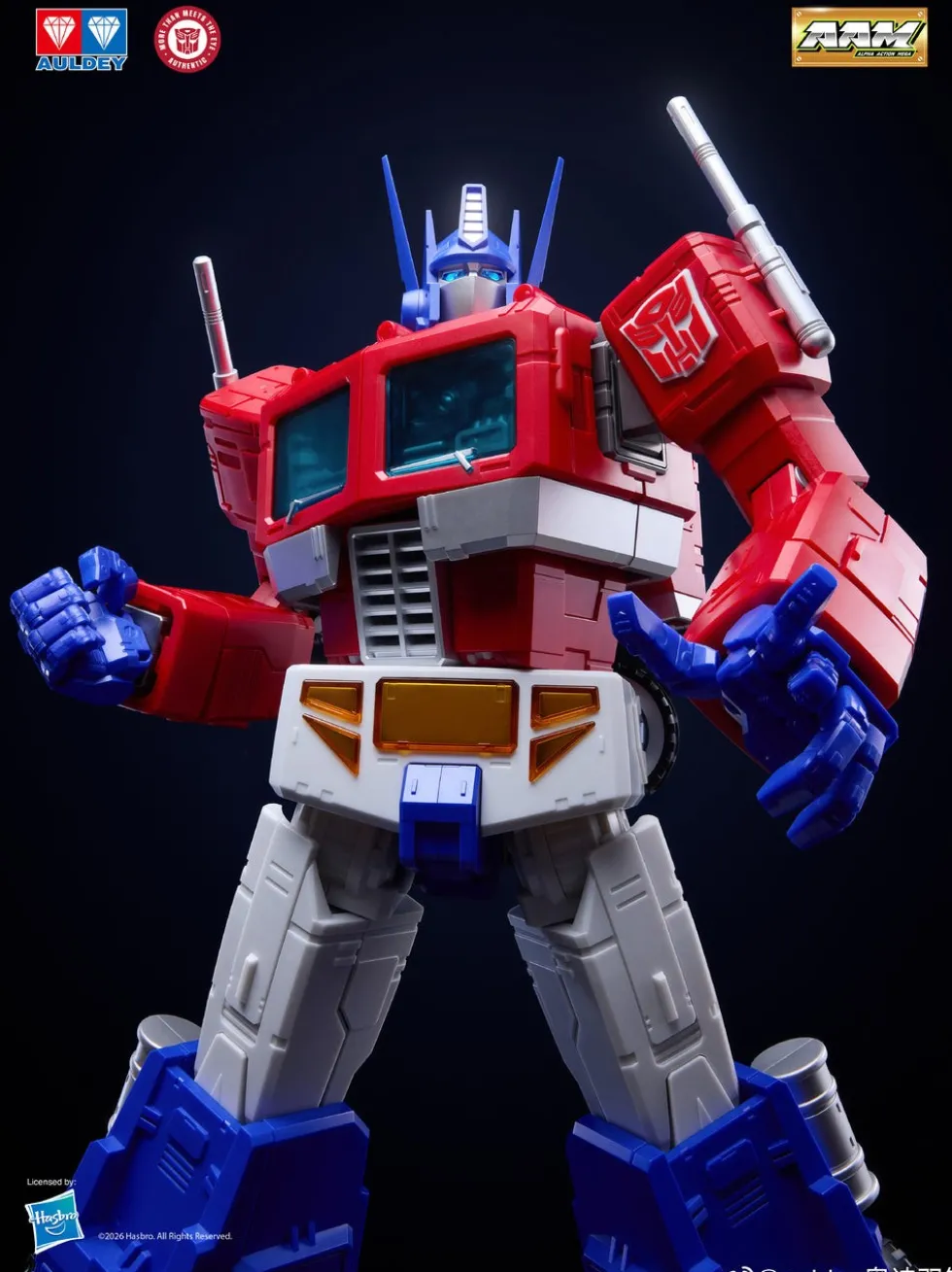 Alpha Action Mega Transformers Optimus Prime