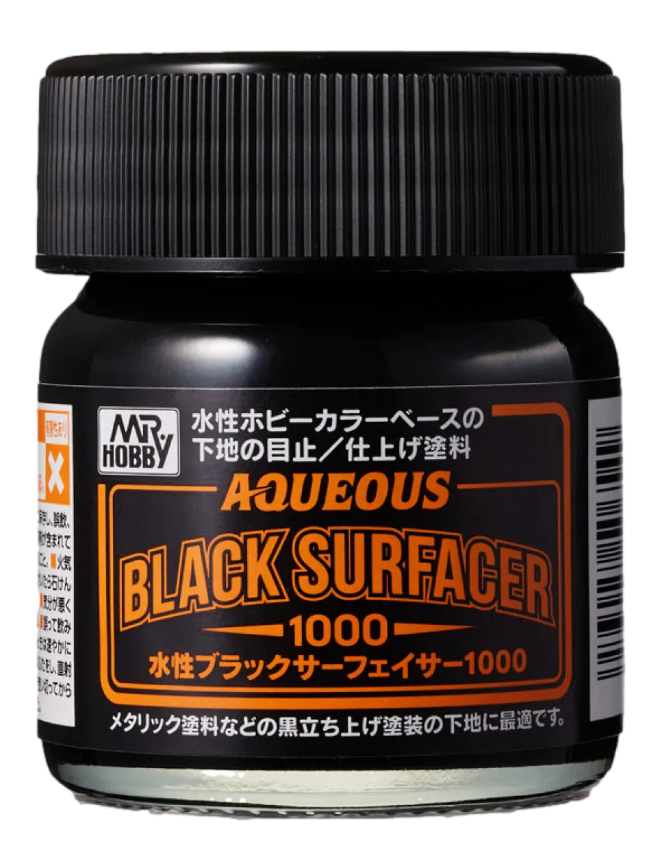 Aqueous Black Surfacer 1000 - Brush-On - 40ml
