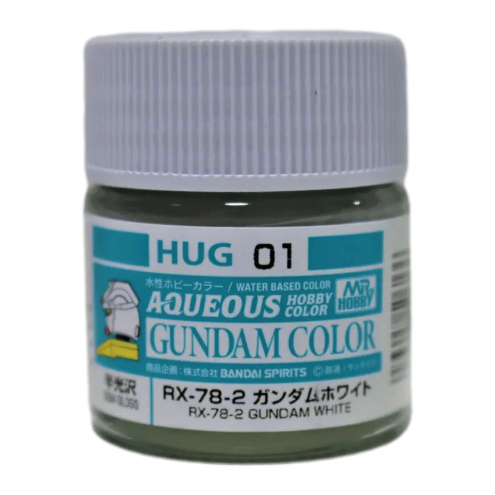 Aqueous Gundam Color HUG01 Gundam White 10ml