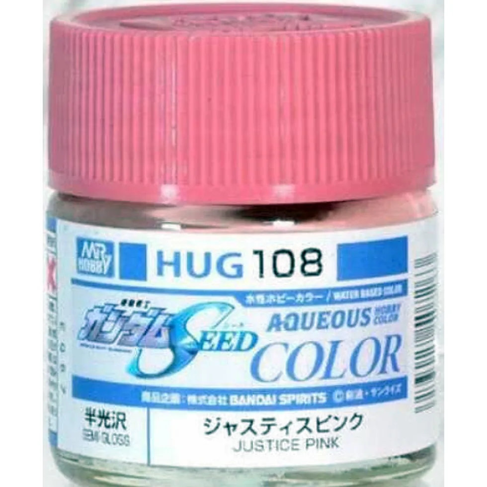 Aqueous Gundam Color HUG108 Justice Pink 10ml