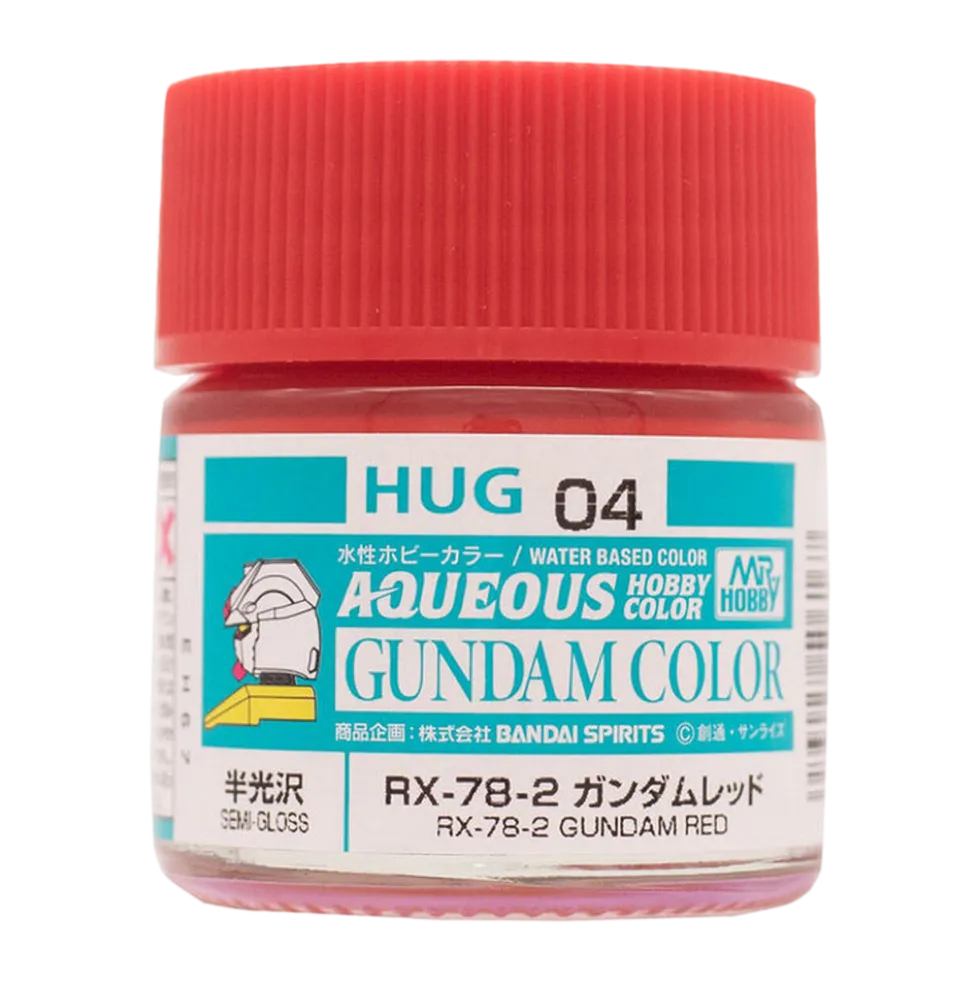 Aqueous Gundam Color HUG04 RX-78-2 Gundam Red 10ml
