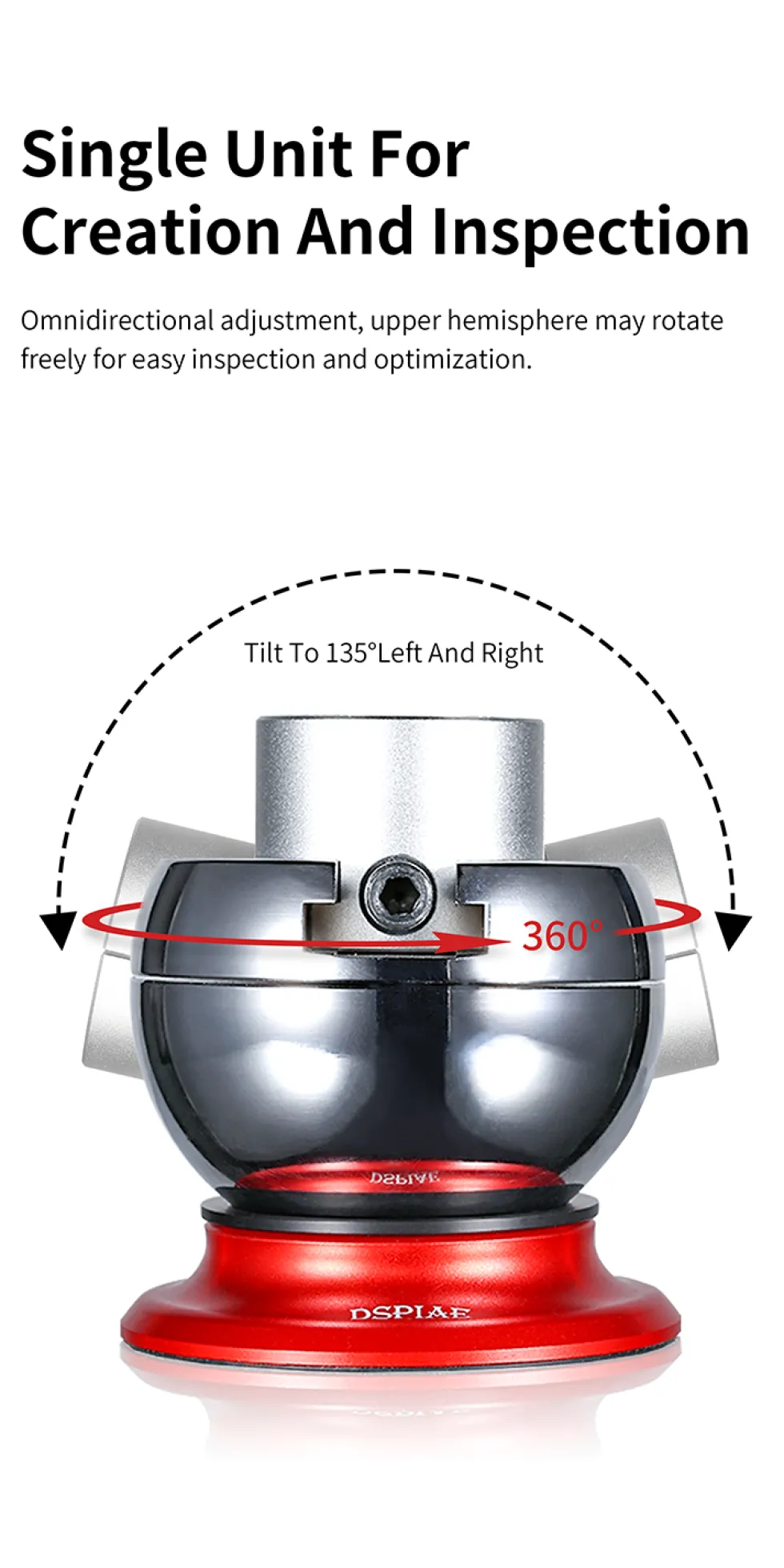 AT-SV Omnidirectional Spherical Vise