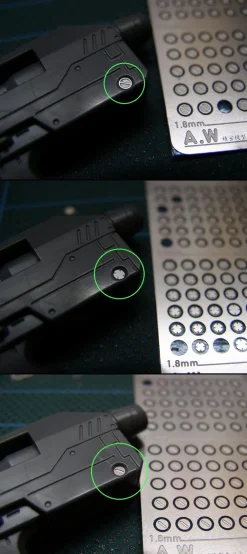 AW-013B Photo Etch Thruster Nozzles