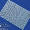 AW-103 Waterslide Decal (Gray)