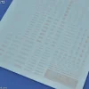 AW-172 Waterslide Decal 03 (1/144 & 1/100) Off White