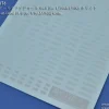 AW-176 Waterslide Decal 04-S (1/144 & 1/100) White