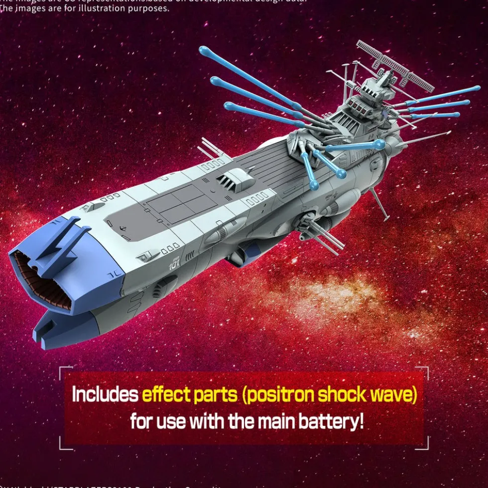 1/1000 BB-101 Arizona-Class Space Battleship Arizona