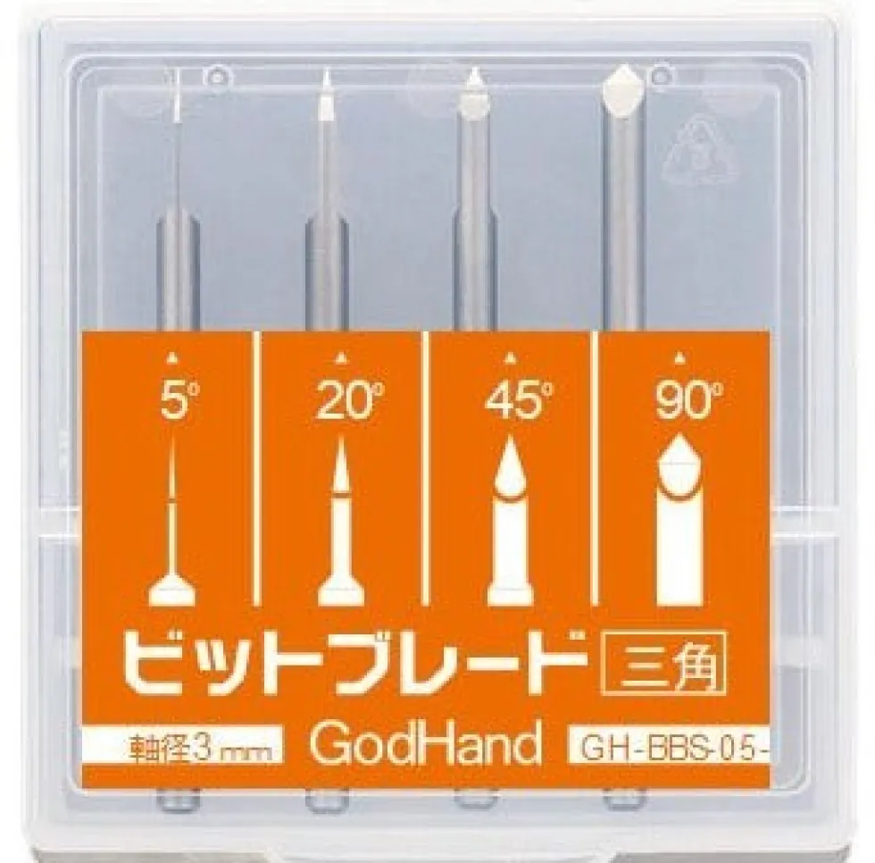 Bit Blade V-shaped Edge (4-pcs set)
