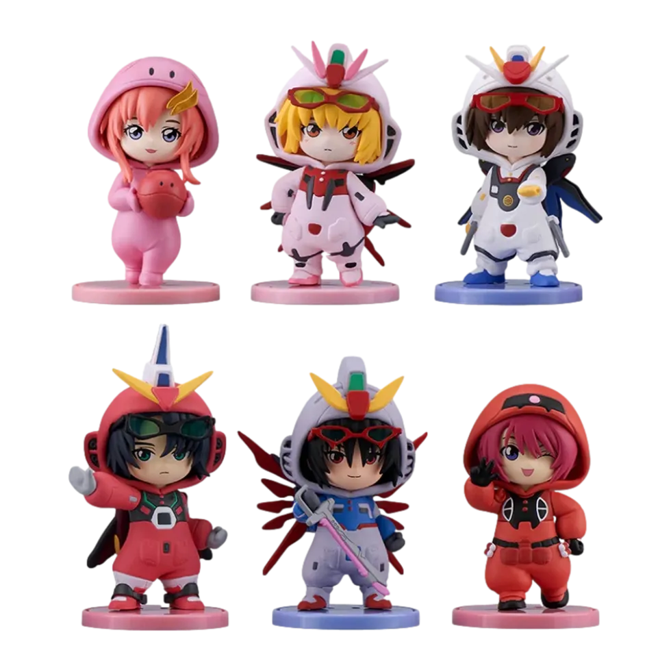 BNFigure Q Gundam Seed Destiny Pajamars (Box of 6)