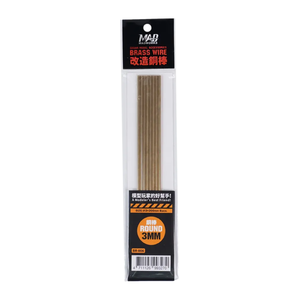 Brass Wire - 1.0mm (10-pack)