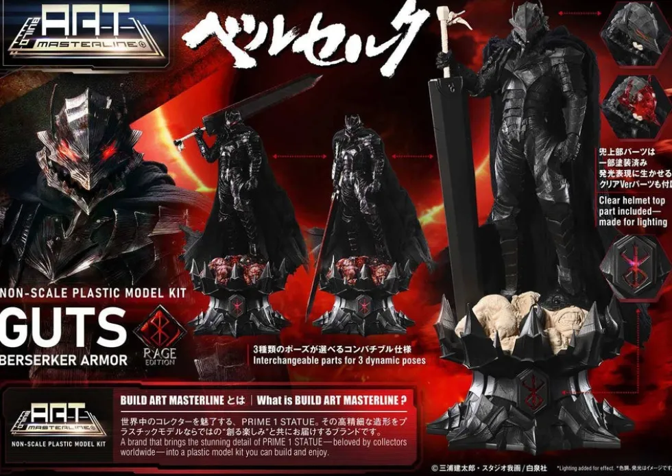 Build Art Masterline Guts Berserker Armor Rage Edition