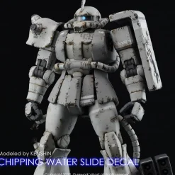 1/144 1/100 Chipping Decal Custom 01 White Decals
