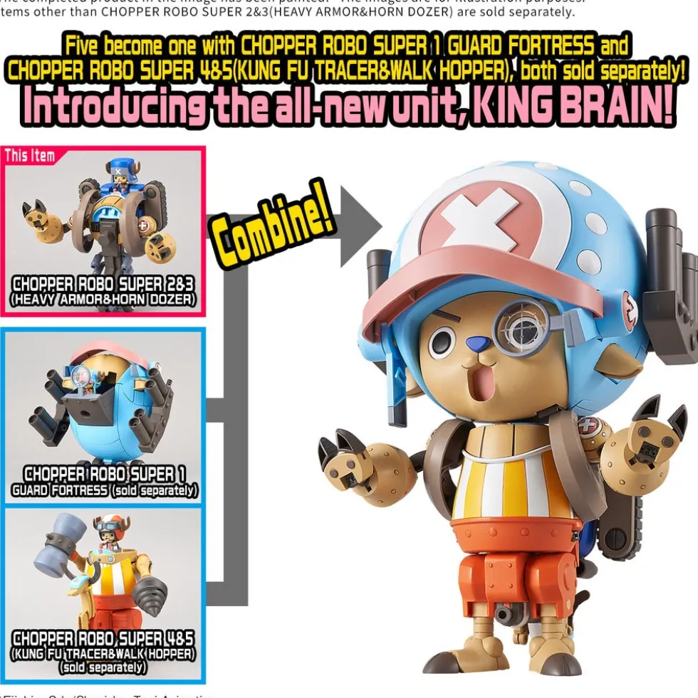 Chopper Robo Super 2 & 3 (Heavy Armor & Horn Dozer)