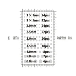 Circular Seal X Series Glow In The Dark (2 - 6mm)