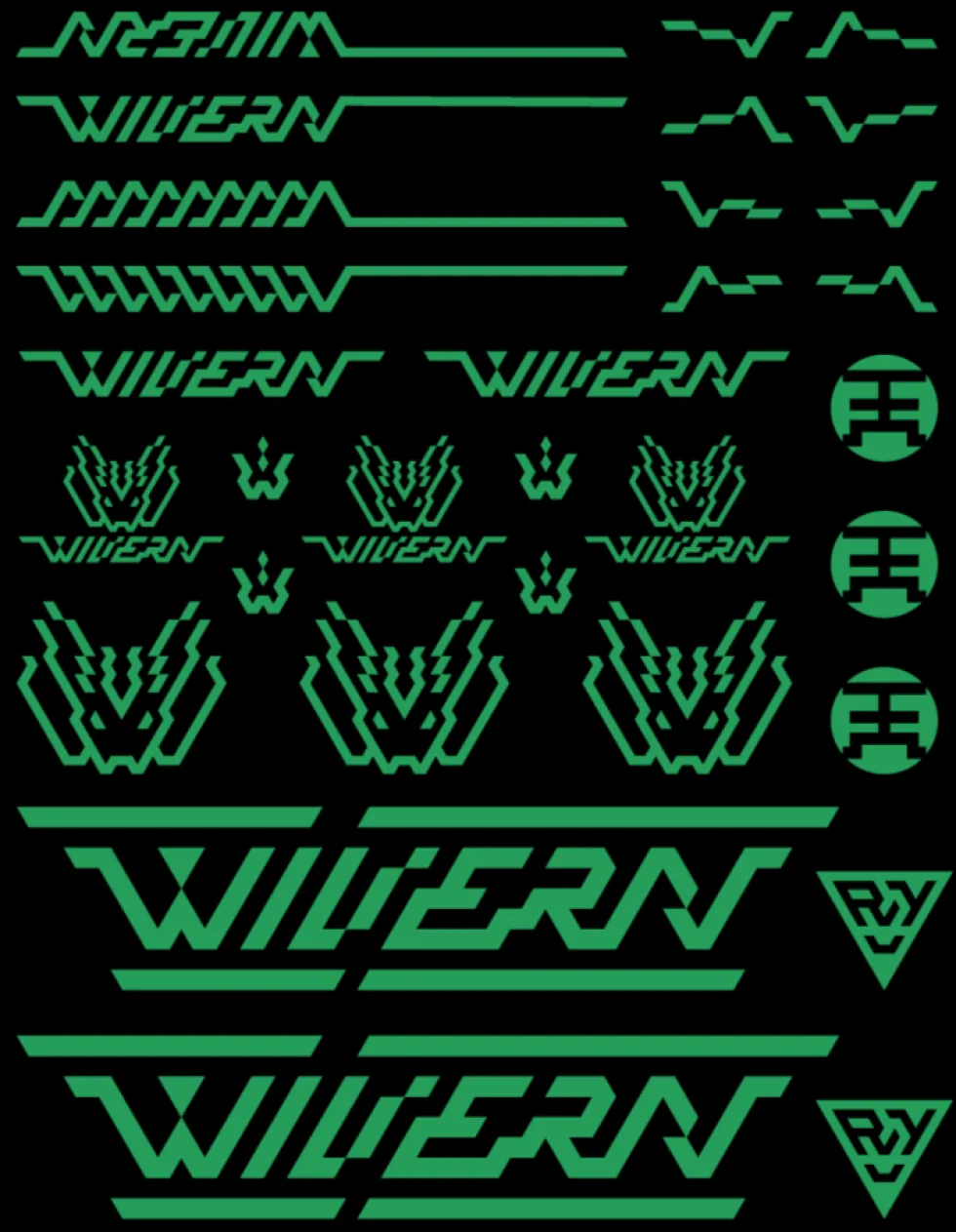 CM Decal 09 Wivern - Fluorescent White