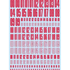 CND Decal Number - Gold