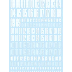 CND Decal Number - Gold