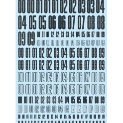 CND Decal Number - Gold