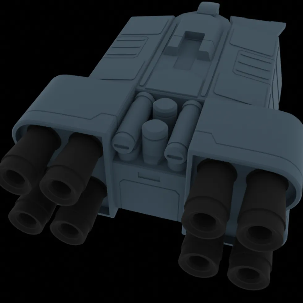 Columbus Space Cargo Ship