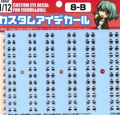 Custom Eye Decal - 1/12 1-A(1pc)