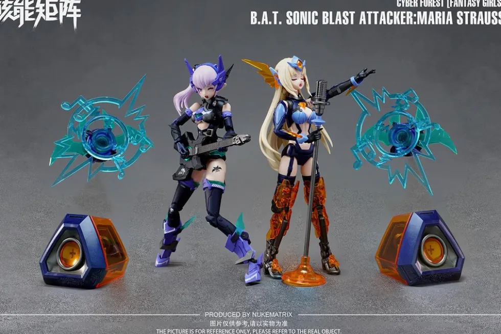 Cyber Forest (Fantasy Girls) B.A.T. Sonic Blast Attacker Maria Strauss