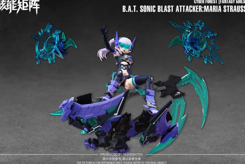 Cyber Forest (Fantasy Girls) B.A.T. Sonic Blast Attacker Maria Strauss