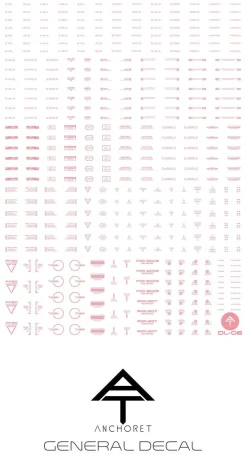 DL-06 Decals Limited Pink