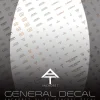 DL-03 Warning Decals Grey/Orange