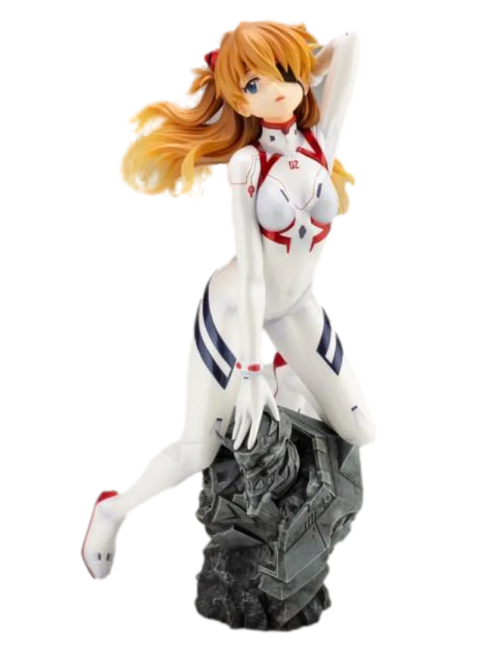 Evangelion 3.0+1.0 THRICE UPON A TIME Asuka Shikinami Langley White Plugsuit Ver.