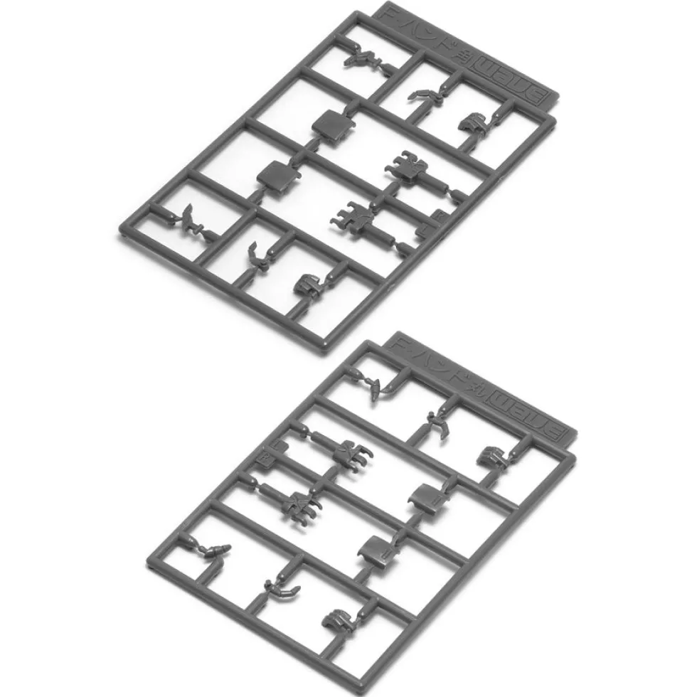 F Hand - Square Fingers