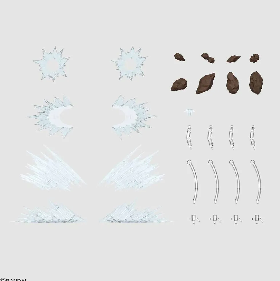 Figure-rise Blast Wave Effect (White)