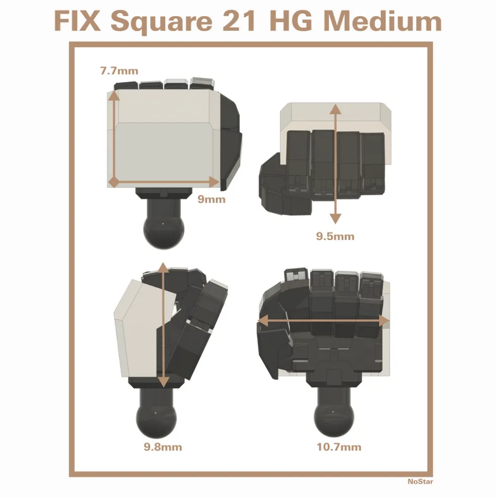 FIX Square 21 HG - Small