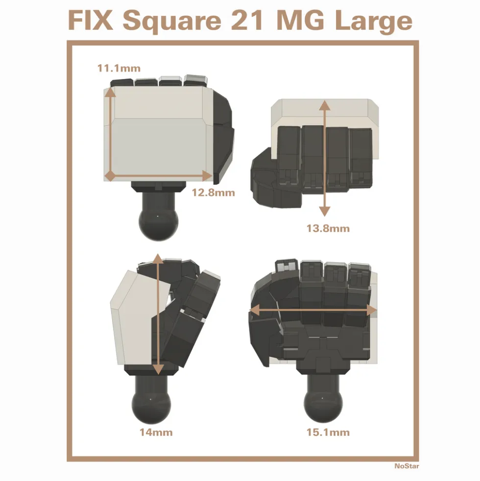 FIX Square 21 MG - Small