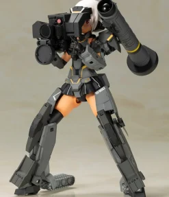 Frame Arms Girl Gourai Kai (Black) with FGM148 Type Anti-Tank Missile