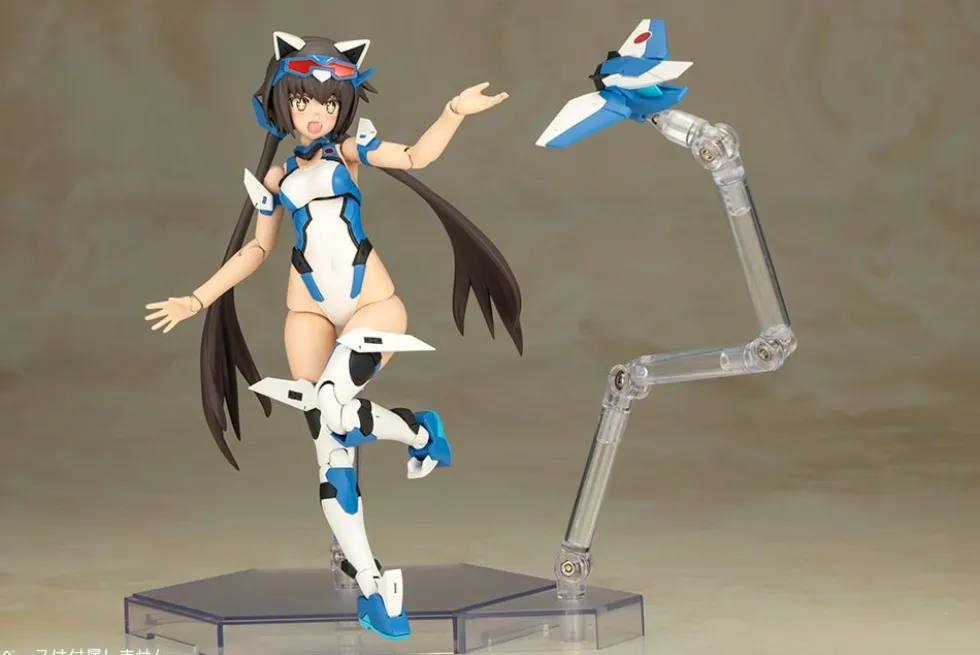 Frame Arms Girl Stylet Swimsuit (Blue Impulse Color)