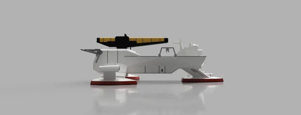 1/1700 Freeden Land Ship