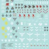 GD-107 HG Gundam UC 1 Decals