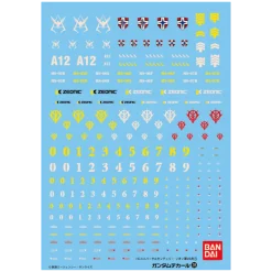 GD-28 HGUC Zeon 1 Decals