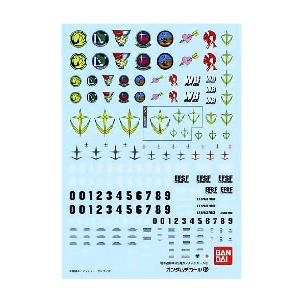 GD-16 MG EFSF Decals