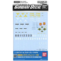 GD-22 MG Multiuse for Mobile Suit Zeta Gundam Decals
