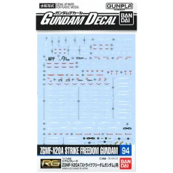 GD-94 RG Strike Freedom Decals