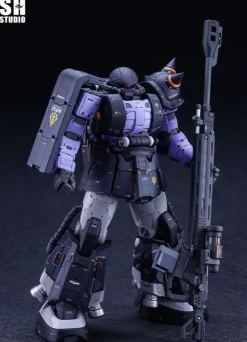 GMD 1/60 MS-06R-1A Zaku II Tri-Stars GK w/ All 3 Weapons
