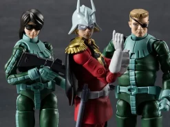 G.M.G. Mobile Suit Gundam Principality of Zeon Infantry Soldier & Char Aznable Figure Set