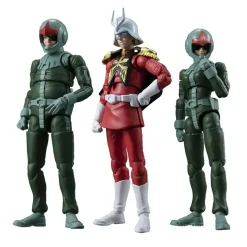 G.M.G. Mobile Suit Gundam Principality of Zeon Infantry Soldier & Char Aznable Figure Set