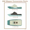 GM Slipper Conversion Parts - HGUC 120 GM Custom