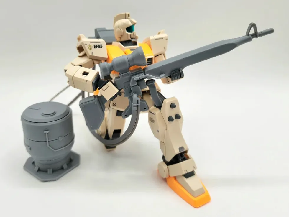 1/144 GM Sniper Beam Rifle and Generator (Resin Accessory)