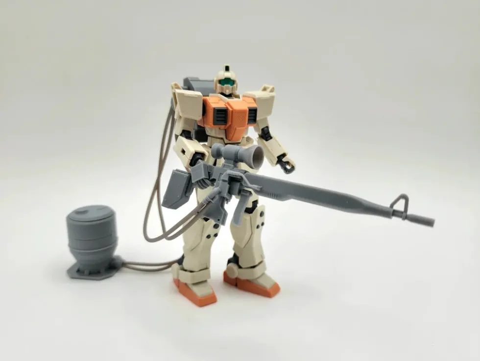 1/144 GM Sniper Beam Rifle and Generator (Resin Accessory)