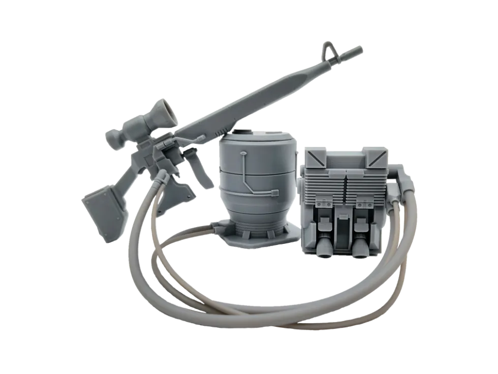 1/100 GM Sniper Beam Rifle and Generator (Resin Accessory)
